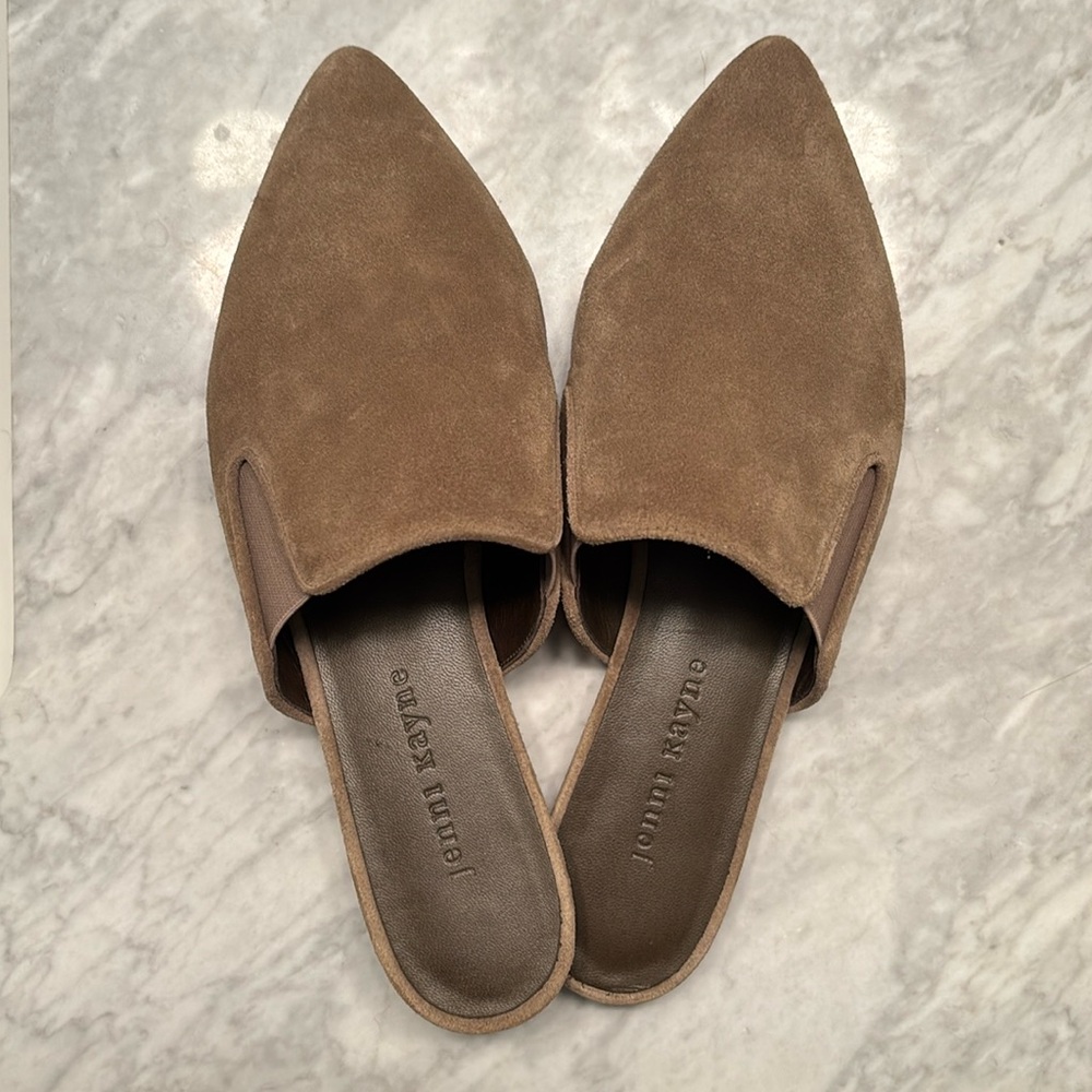 Jenni Kayne Suede Mule Laurel Size 38